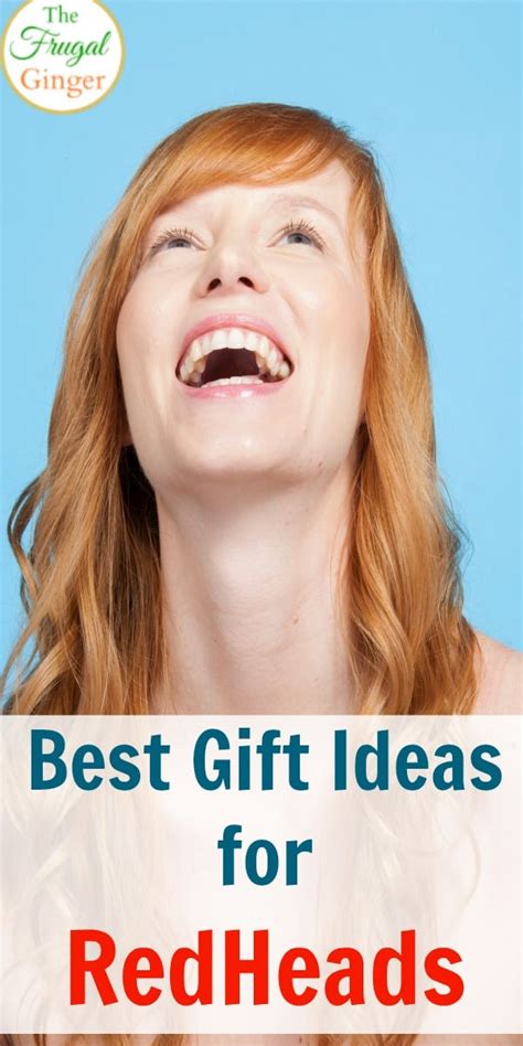 gifts for redheads|presents for ginger people.